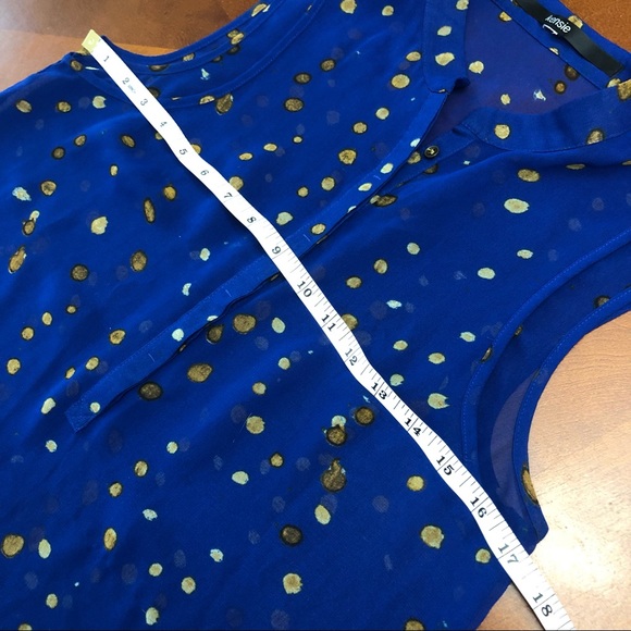 Kensie women’s sheer sleeveless blouse - Picture 8 of 8